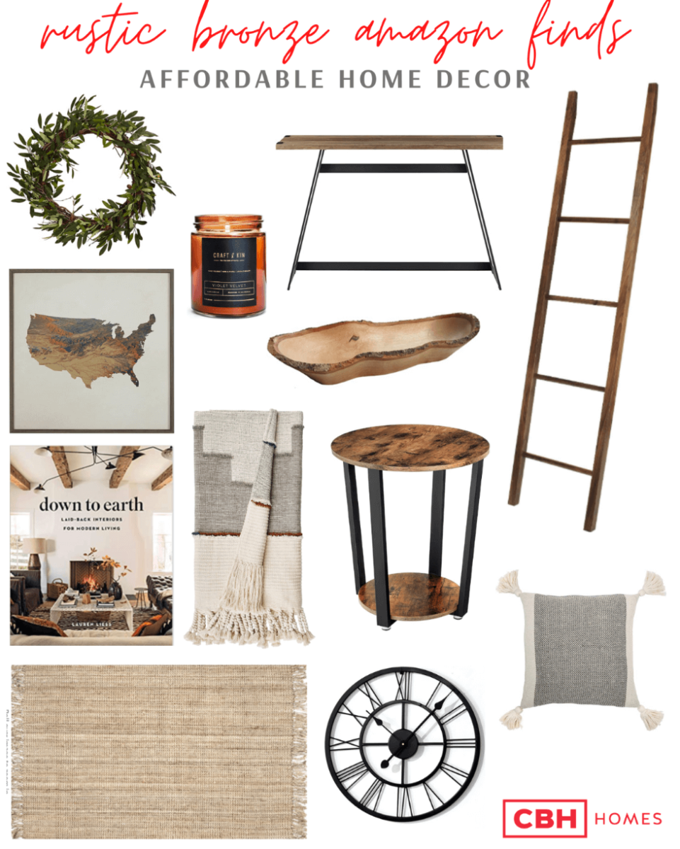 15 Affordable Amazon Finds Under $140 | Rustic Bronze - We Build Dreams