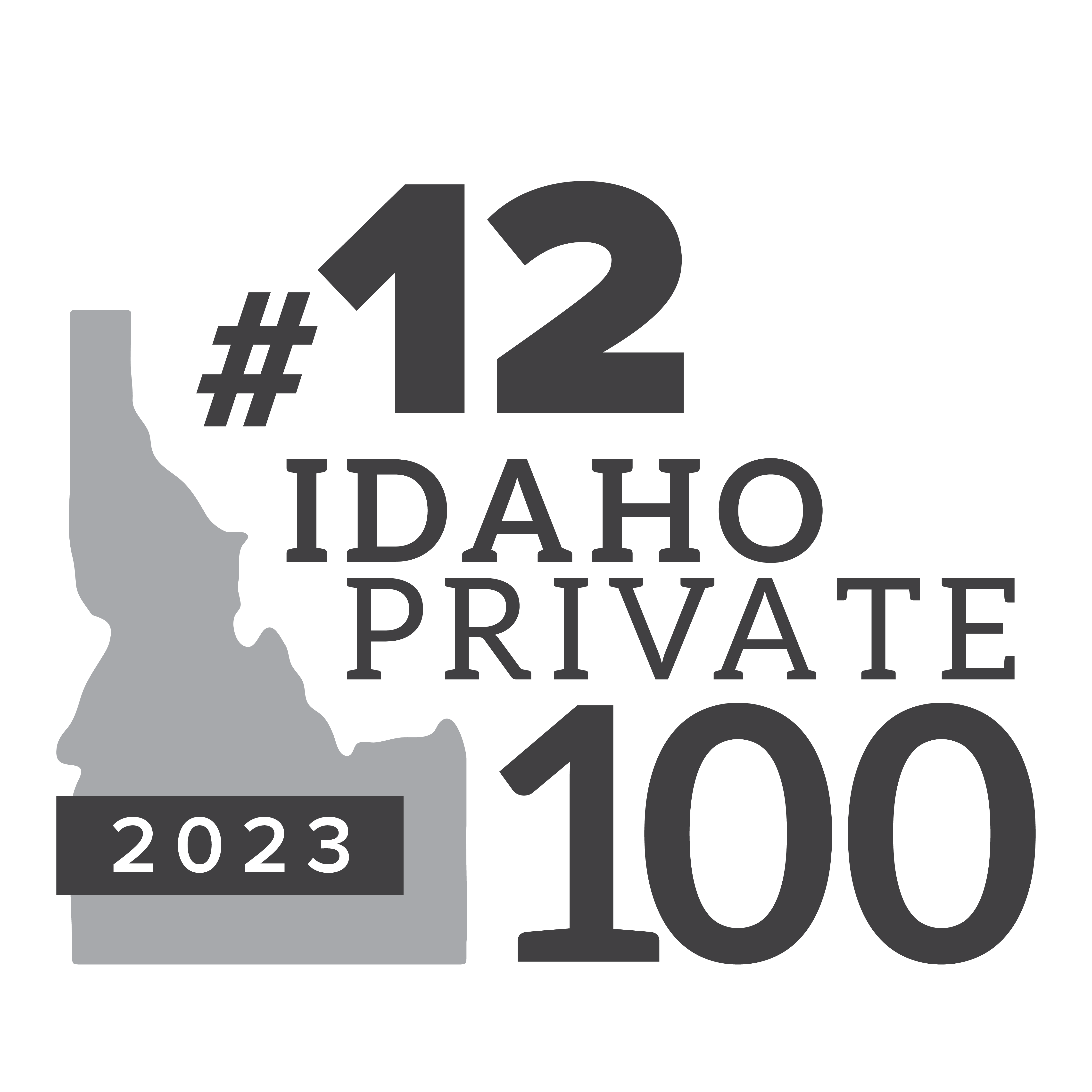 Idaho Private 100 list